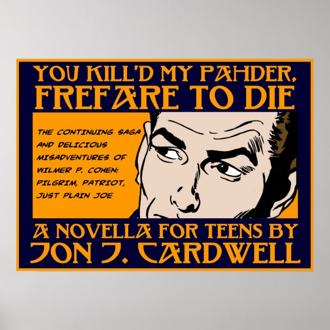 Vous tuez mon affiche Pahder (Devant)