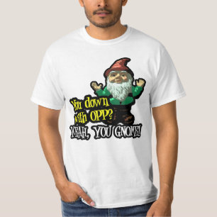 Vous vers le bas avec OPP ouais vous T-shirt de
