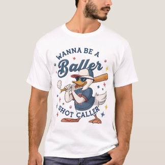 Vous voulez être un brasseur : T-shirt de baseball