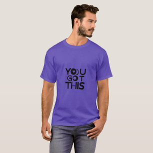 VOUS Y ARRIVEZ – T-Shirt avec citation motivante e
