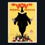 VOV PEZZIOL PADOVA Italy Liquor Cappiello Art Deco Poster<br><div class="desc">High res reproduction,  photoshop color tuned for sharp crisp prints,  digital restoration for tears,  smudges,  and missing elements. VOV PEZZIOL PADOVA Italy Liquor Advertisement by Leonetto Cappiello Art Deco Poster.</div>