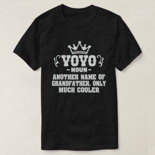 Vovo Definition Funny bedeutet Cool Opa-Geschenk T-Shirt