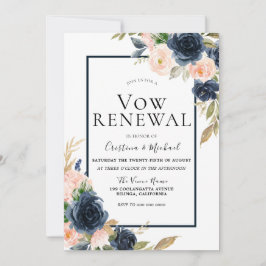 Vow Renewal Einladung