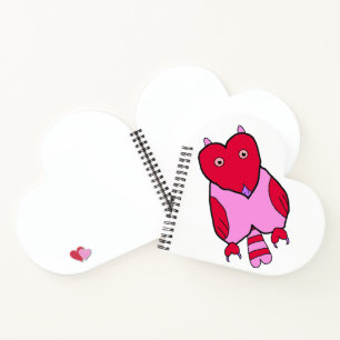 Vowlentine-Notebook Notizbuch