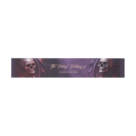 Vows Beyond the Veil – Gothic Wedding Art  Einladungsbanderole
