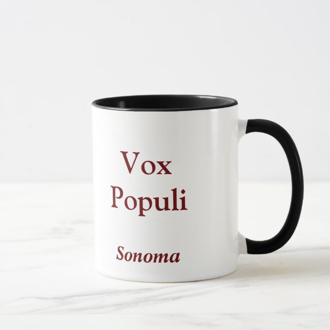Vox Populi Sonoma Tasse (Rechts)