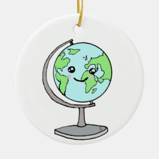 Voy a dar la vuelta al mundo keramik ornament