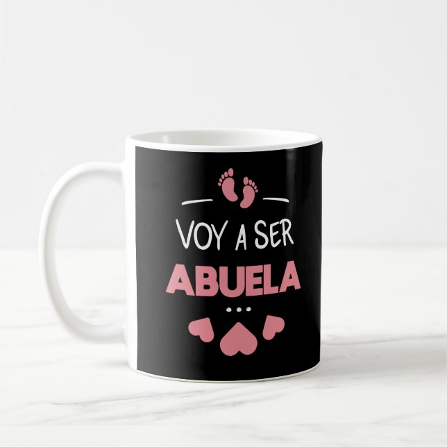 Voy a ser abuela kaffeetasse (Links)