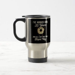 Voyage 35 Anniversaire de travail Appréciation cadeau Mug