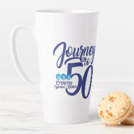 Voyage à 50 Latte Café Mug