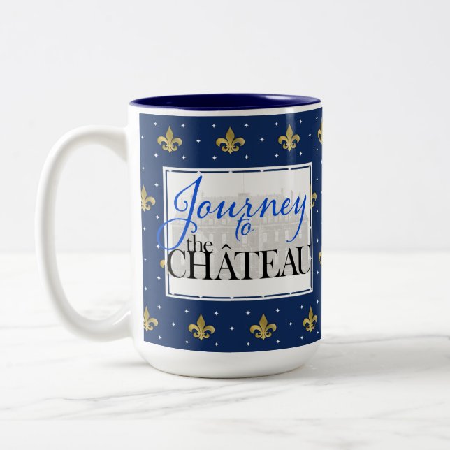 Voyage au Château Fleur de Lis Mug (Gauche)