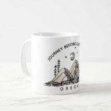 Voyage avant tasse de destination