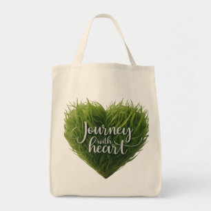Voyage avec coeur - Sac fourre-tout d'épicerie