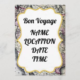 ***VOYAGE BON*** INVITATION À LA FÊTE