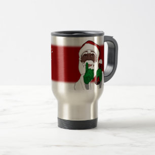 Voyage Coupe d'Afrique de Père Noël Travel Mug Coffee Pèr