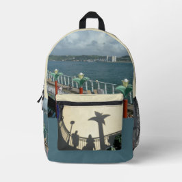 Voyage de croisière sur le sac à dos imprimé