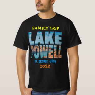 Voyage de la famille Lake Powell Utah T-Shirt