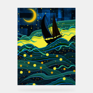 Voyage de nuit (navire en mer)