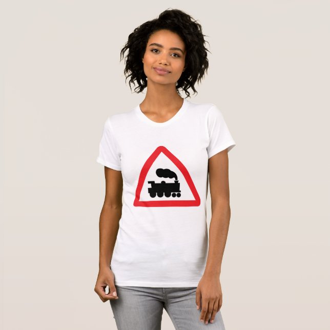 Voyage de train T-shirt femme (Devant entier)