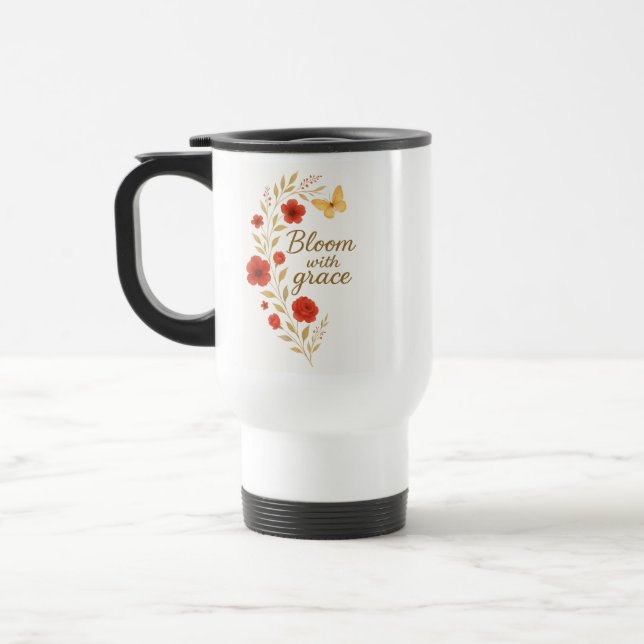 Voyage Désespoir - Mug d'autonomisation de la Rose rouge (Gauche)