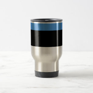 Voyage Drapeau de l'Estonie Voyage/banlieue Mug