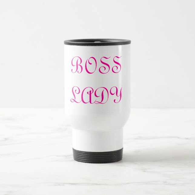 Voyage Madame Travel Mug de patron (Centre)