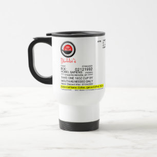 Voyage Mug de prescription Rx de Daddio