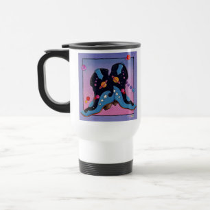 Voyage Mug de voyage, Coupe - Boots de cowboy de minuit