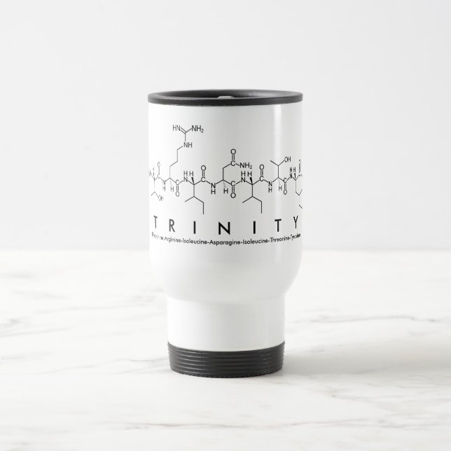 Voyage Mug nom du peptide de trinité (Centre)