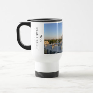 Voyage Mug personnalisé  panorama de la skyline de Paris