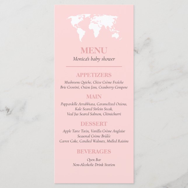 Voyage Passeport Carte Voyage Baby shower d'aventu (Devant)