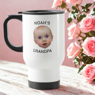 Voyage Photo de bébé personnalisée Mug   Bébé personnalis