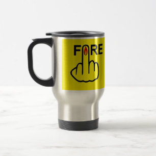 Voyage Tournage d'incendie d'Oiseau de Mug