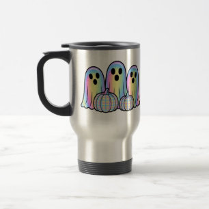 Voyage Trio de fantômes mignons Mug à café Halloween – Ad