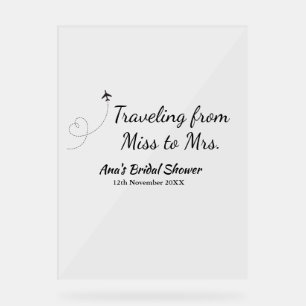 Voyager douche nuptiale ajouter nom date de manque