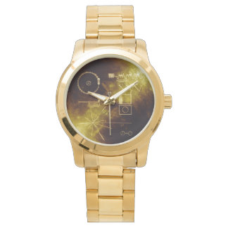 Voyager Golden Record Armbanduhr