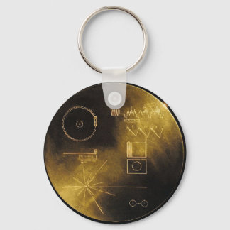Voyager Golden Record Schlüsselanhänger