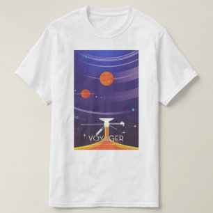 Voyager Grand Tour Wissenschafts Poster T-Shirt