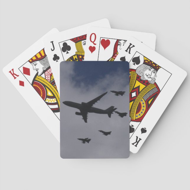 Voyager und Taifune Spielkarten (Rückseite)