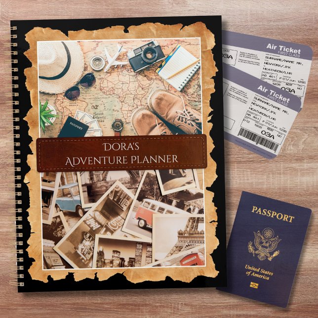 Voyager Voyage Aventure Planificateur & Organisate (Wanderlust Travel Adventure Planner & Organizer)