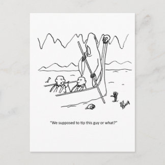 Voyages d'affaires Carte postale Humour "Percentre
