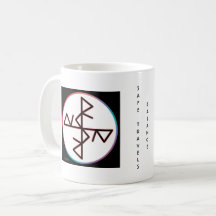 Voyages en sécurité et solde Bindrune Coffee Mug