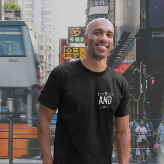 Voyages et contes [Logo blanc] T-shirt homme