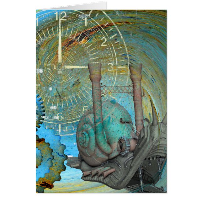 Voyageur d'escargots à vapeur Aqua (Devant)