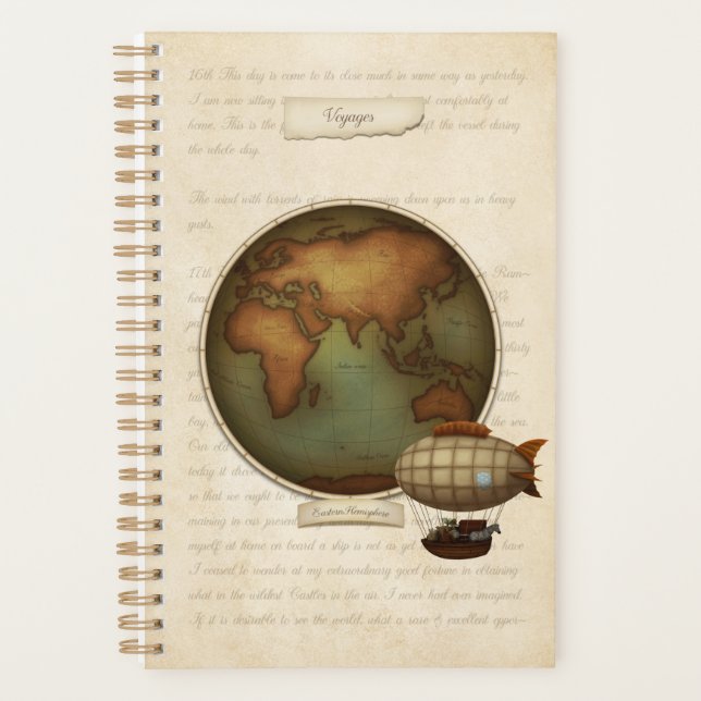 Voyageur du monde néo-victorien Atlas Explorer's L (Devant)