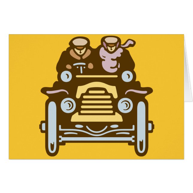 Voyageur vintage (Devant horizontal)