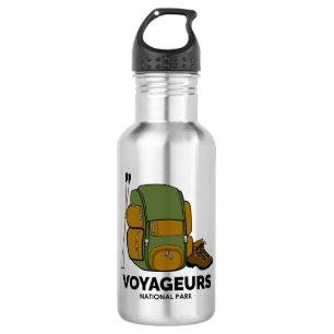 Voyageurs National Park Rucksack Edelstahlflasche