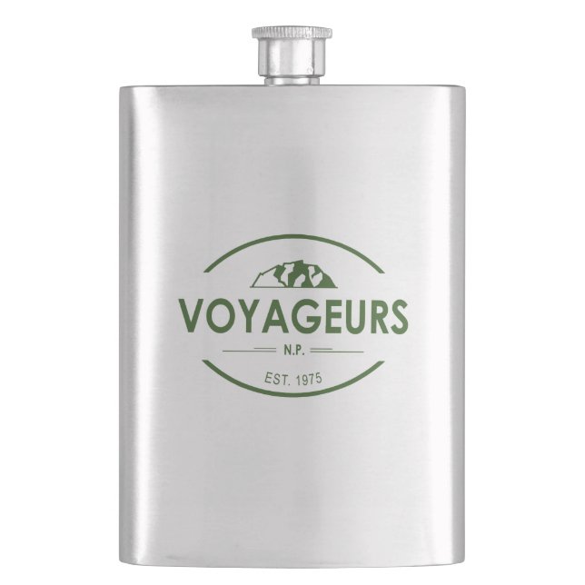 Voyageurs Nationalpark Flachmann (Vorderseite)