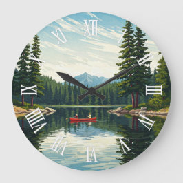 Voyageurs Nationalpark Minnesota Reise Große Wanduhr