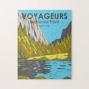 Voyageurs Nationalpark Minnesota Vintage